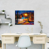 Diamond Painting - Waldsonnenuntergang