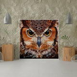 Diamond Painting - Eulenporträt