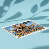 Diamond Painting - Safari med Dyr