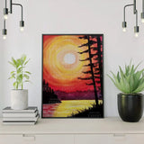 Diamond Painting - Sonnenuntergang