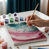 Dream landscapes in pastel - Mini Painting by numbers Set of 6