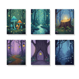 Forest Elf Glow - Mini Painting by numbers Set of 6