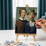 Geometric masterpieces - Mini Painting by numbers Set of 6