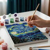 Geometric masterpieces - Mini Painting by numbers Set of 6