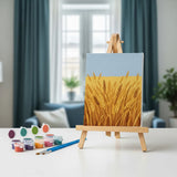 Golden Harvest Fields - Mini Painting by numbers Set of 6