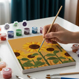 Golden Harvest Fields - Mini Painting by numbers Set of 6