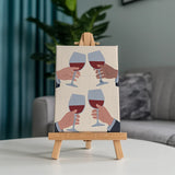 Groovy Grub Gallery - Mini Painting by numbers Set of 6