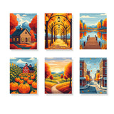 Harvest Shades - Mal efter tal Mini sæt med 6