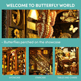 Butterfly Collection Room - DIY Book Nook Kit