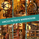 Uncle Peter's Warehouse - DIY Book Nook Kit
