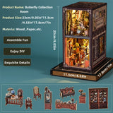 Butterfly Collection Room - DIY Book Nook Kit