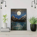 Painting by numbers Magic Moon in the Sky