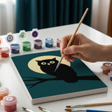 Magic of the Harvest Moon - Mini Painting by numbers Set of 6