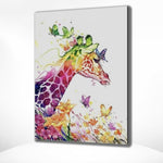 Malen-nach-Zahlen-Bunte-Giraffe