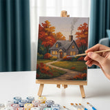 Mild Early Autumn - Mini Painting by numbers Set of 6