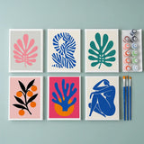 Modern Matisse - Mini Painting by numbers Set of 6