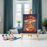 Moonlit Forest Friends - Mini Painting by numbers Set of 6