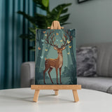 Moonlit Forest Friends - Mini Painting by numbers Set of 6