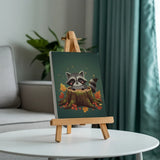 Moonlit Forest Friends - Mini Painting by numbers Set of 6