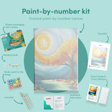 Pintar por números Árbol en Estilo Artístico