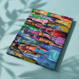 Painting by numbers Abstract Bottles