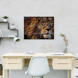 Painting by numbers Beautiful Lion