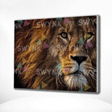 Painting by numbers Beautiful Lion