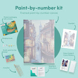 Painting by numbers Canal
