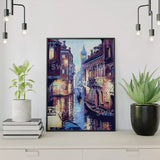 Painting by numbers Canal