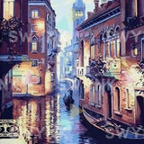 Painting by numbers Canal