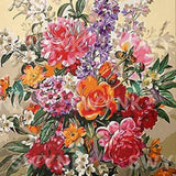 Paint by Numbers Farverig Blomsterbuket