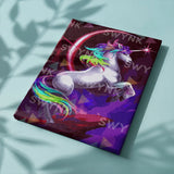 Painting by numbers Colourful Unicorn