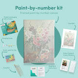 Painting by numbers Colourful Flowers