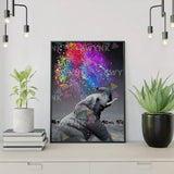 Painting by numbers Elephant