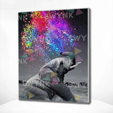 Painting by numbers Elephant