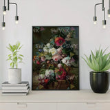 Painting by numbers Flowers in a Vase