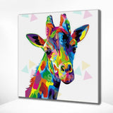 Painting by numbers Giraffe