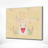 Painting by numbers Rabbit with heart