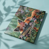 Painting by numbers Sleeping Fox