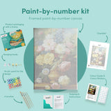 Painting by numbers Vase with Coloured Flowers
