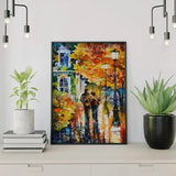 Pintar por números Ciudad artística llena de atmósfera