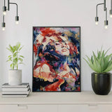 Painting by numbers Colourful Woman