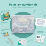 Painting by numbers 6 Dolphins