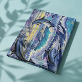 Painting by numbers 6 Dolphins