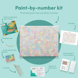 Painting by numbers Abstract Flowers