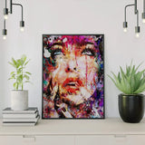 Paint by numbers Abstrakti nainen