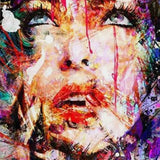 Paint by numbers Abstrakti nainen