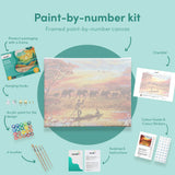 Malen nach Zahlen Afrika