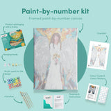 Painting by numbers Angel