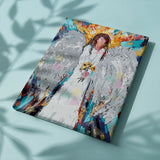 Painting by numbers Angel